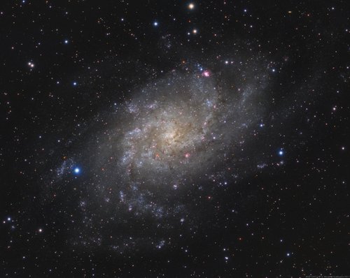 Messier 33 - 25 Septembre 2014 — Photo de M33, astrophotographie