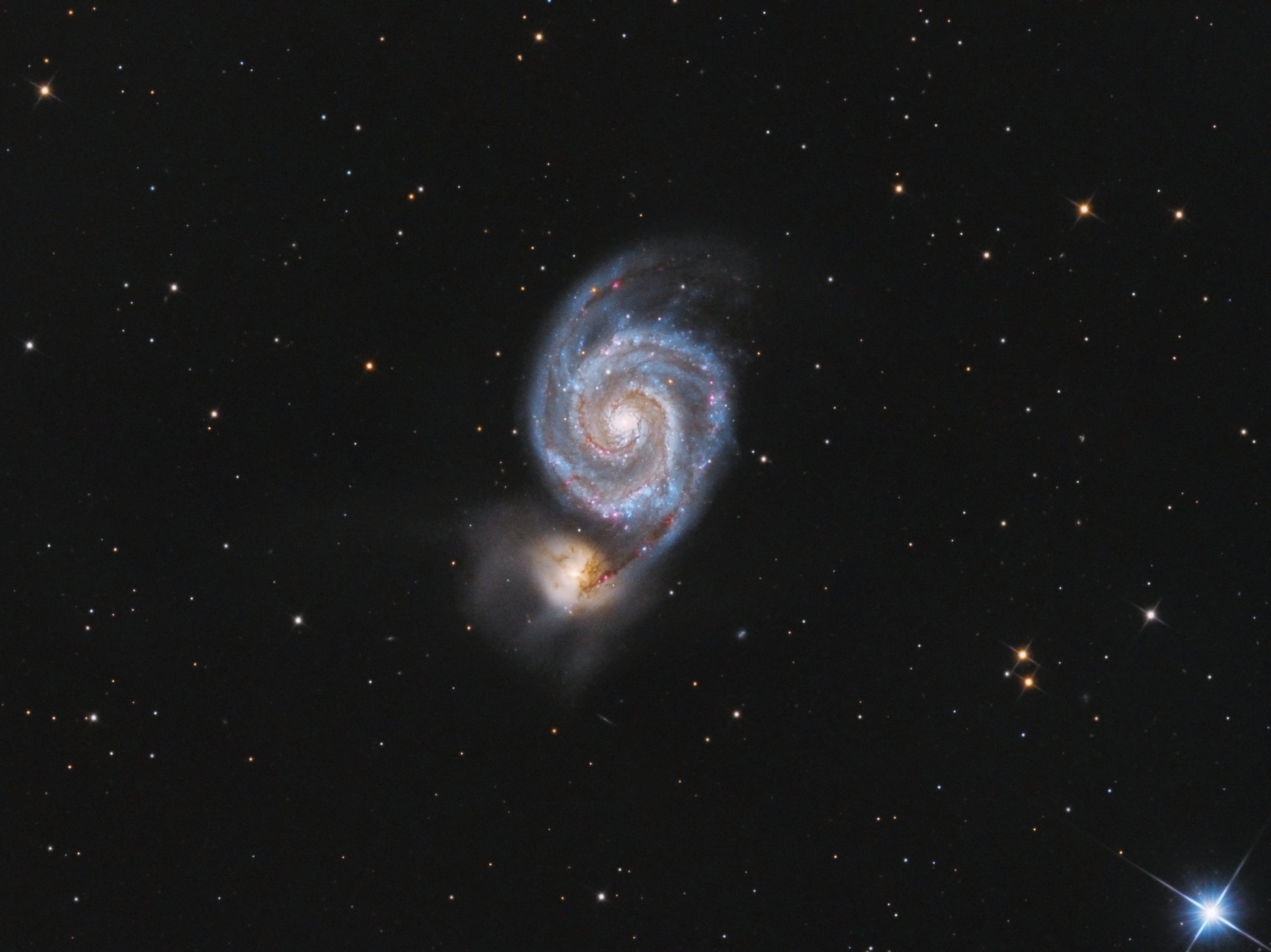 M51 Drizzle - 24 Avril 2018