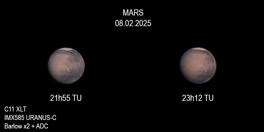 Mars - 08/02/2025