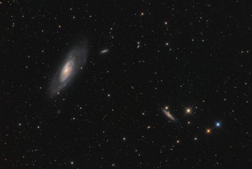 M106 - AG10 F3.4 — Photo de M106, astrophotographie