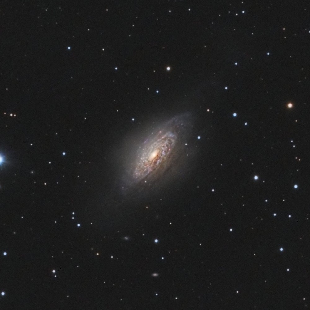 NGC 3521 - 13 Avril 2015 — détail 1