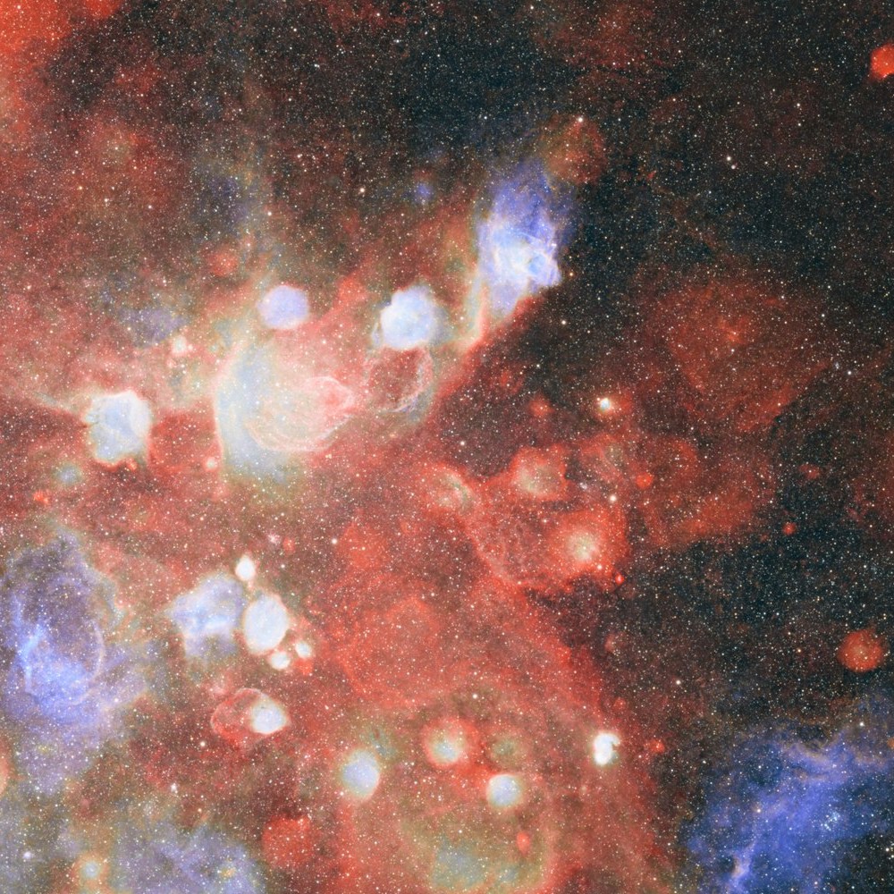 Nuage de Magelan - NGC346 — détail 1
